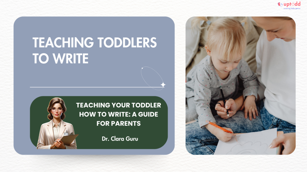 Teaching toddler to write Toddlers Write